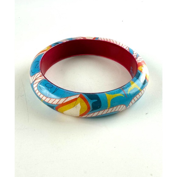 Vintage Native Haida "Hummingbird" Bracelet Signed By Artist Gordon White - Picture 5 of 12